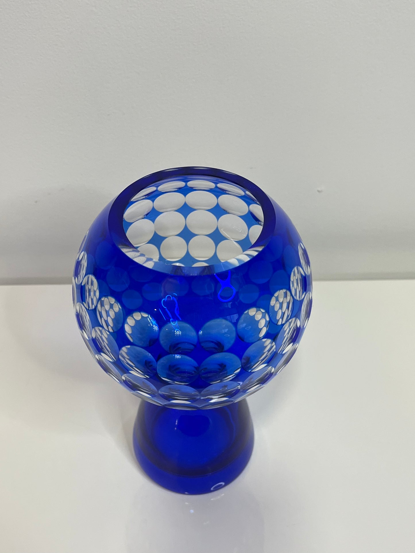 Marita Voigt German Vase 1970's (Cobalt)