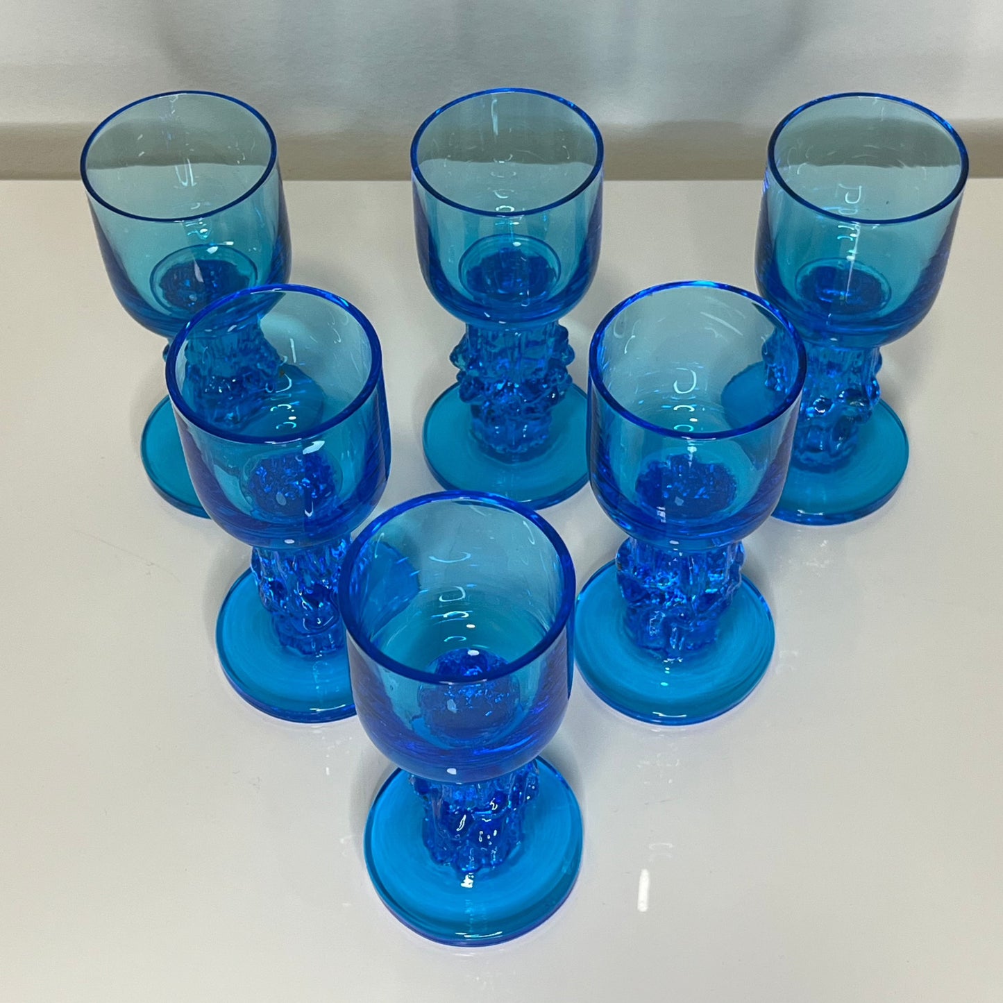 Lindshammar Sweden Aperitif Glasses by Gosta Sigvard