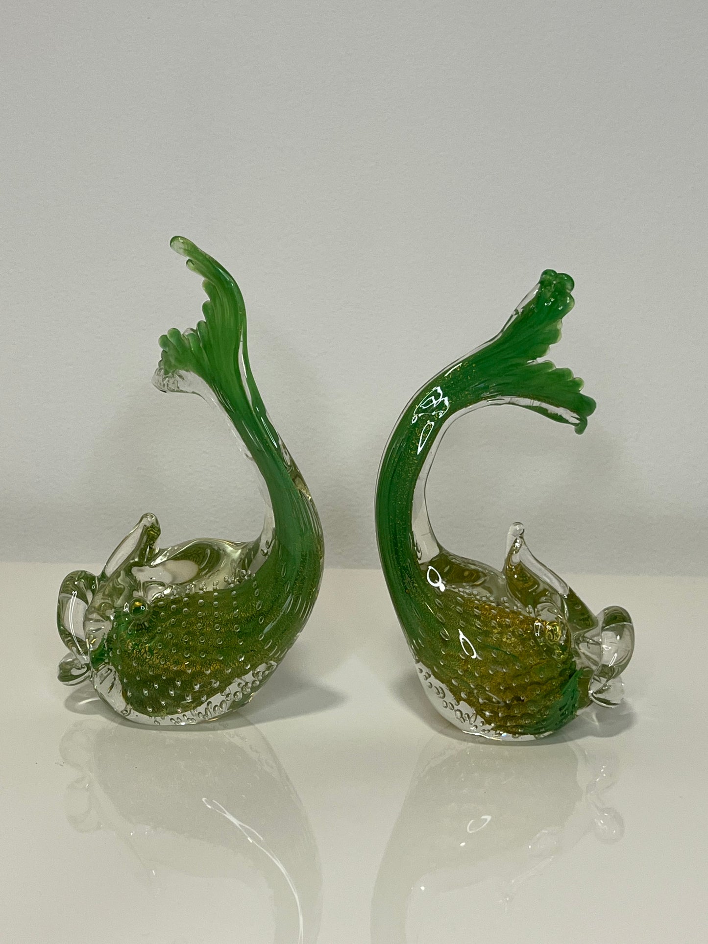 Bullicante Murano Glass Fish