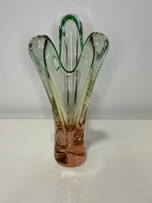 Czech Ombre Vase c. 1960.s