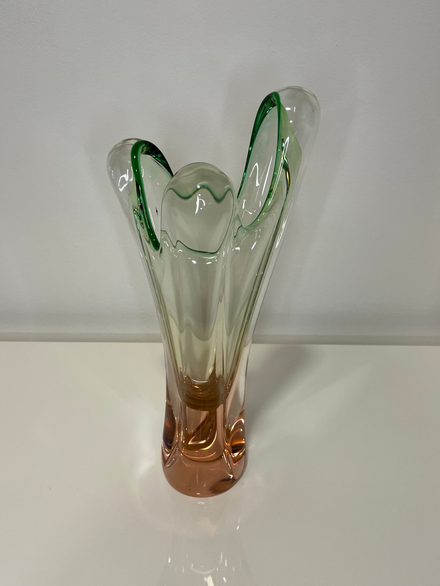 Czech Ombre Vase c. 1960.s