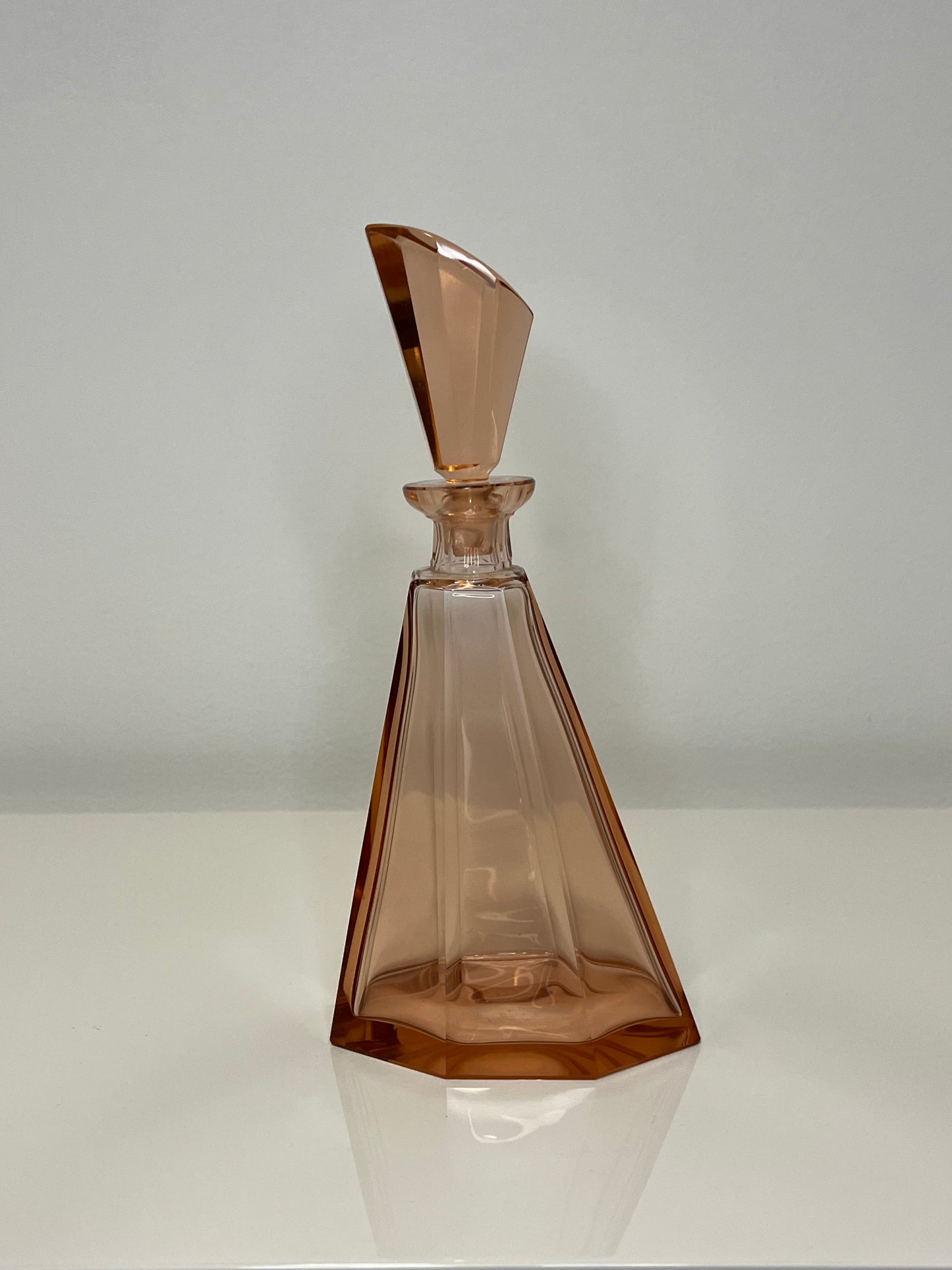 Art Deco Moser Glass Decanter