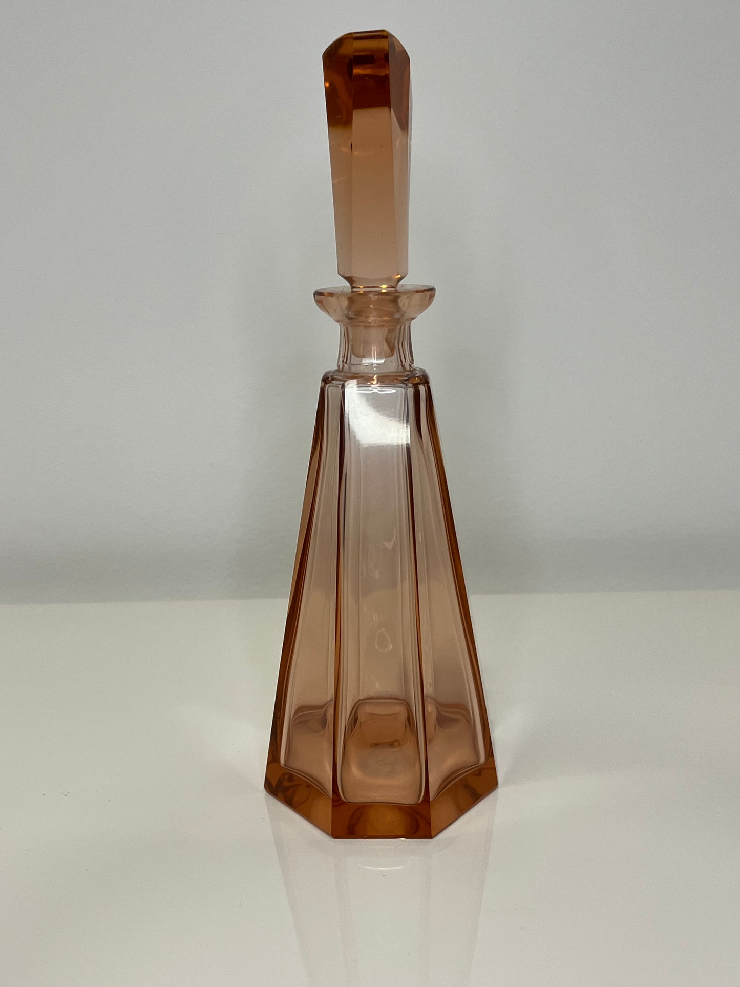 Art Deco Moser Glass Decanter