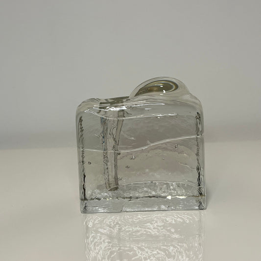 Pukeberg Sweden Glass Bud Vase