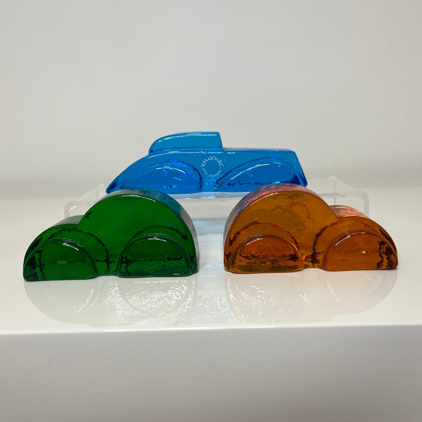 Murano Glass Vincenzo Nason Auto Paperweights