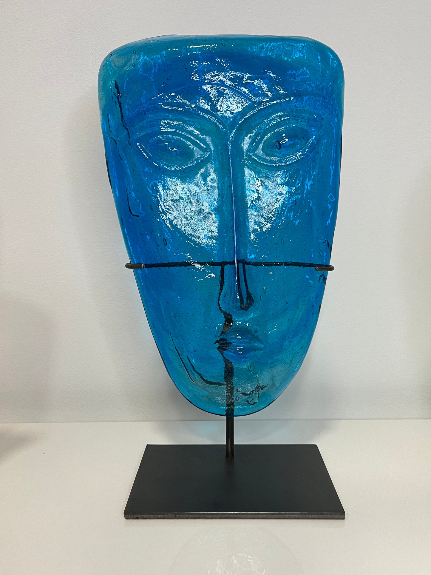 Glass Mask on Stand