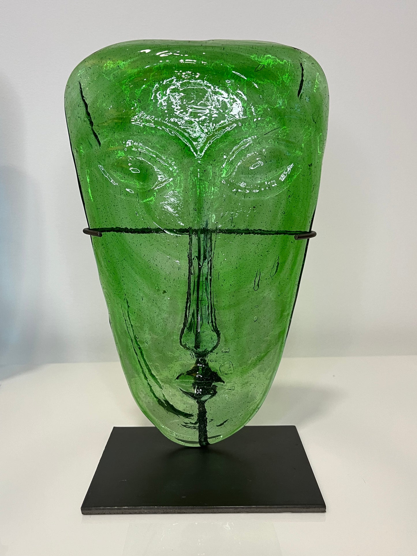 Glass Mask on Stand