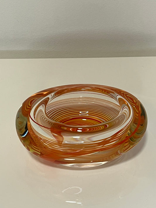 Heavy Art Glass Bowl