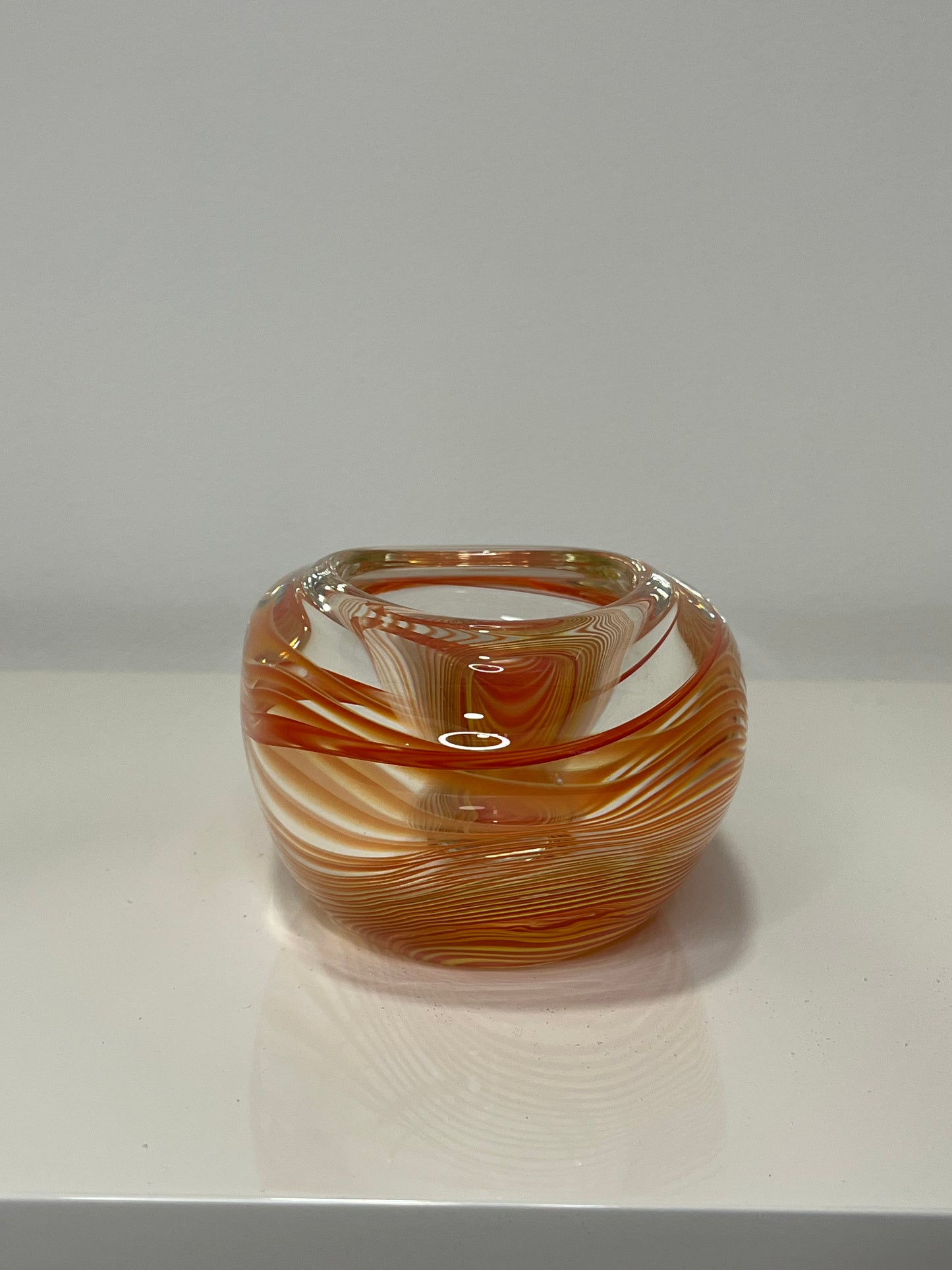 Heavy Art Glass Bowl