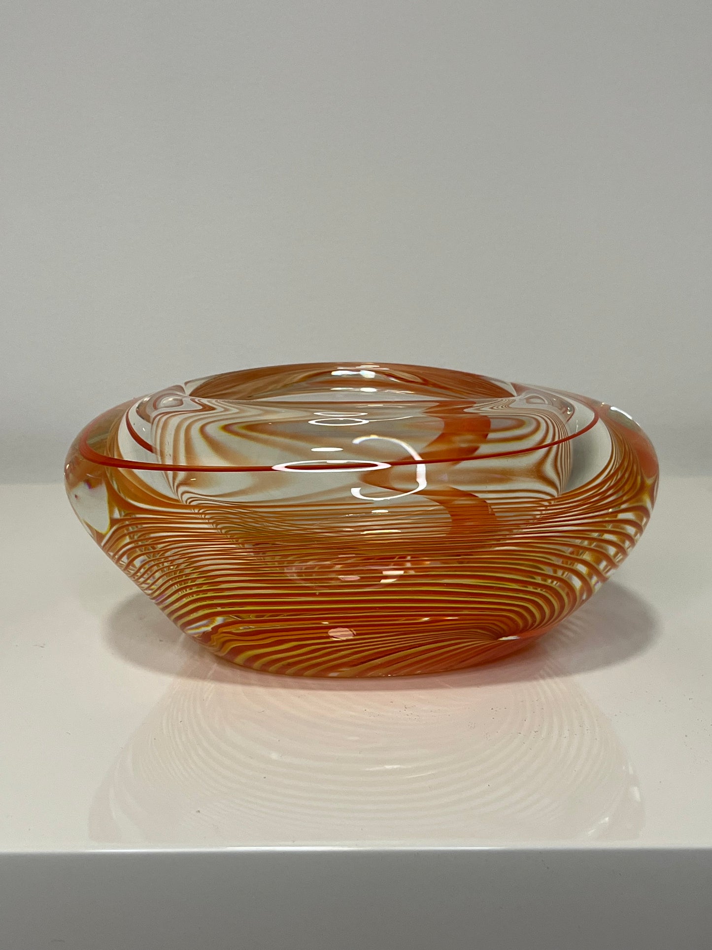 Heavy Art Glass Bowl