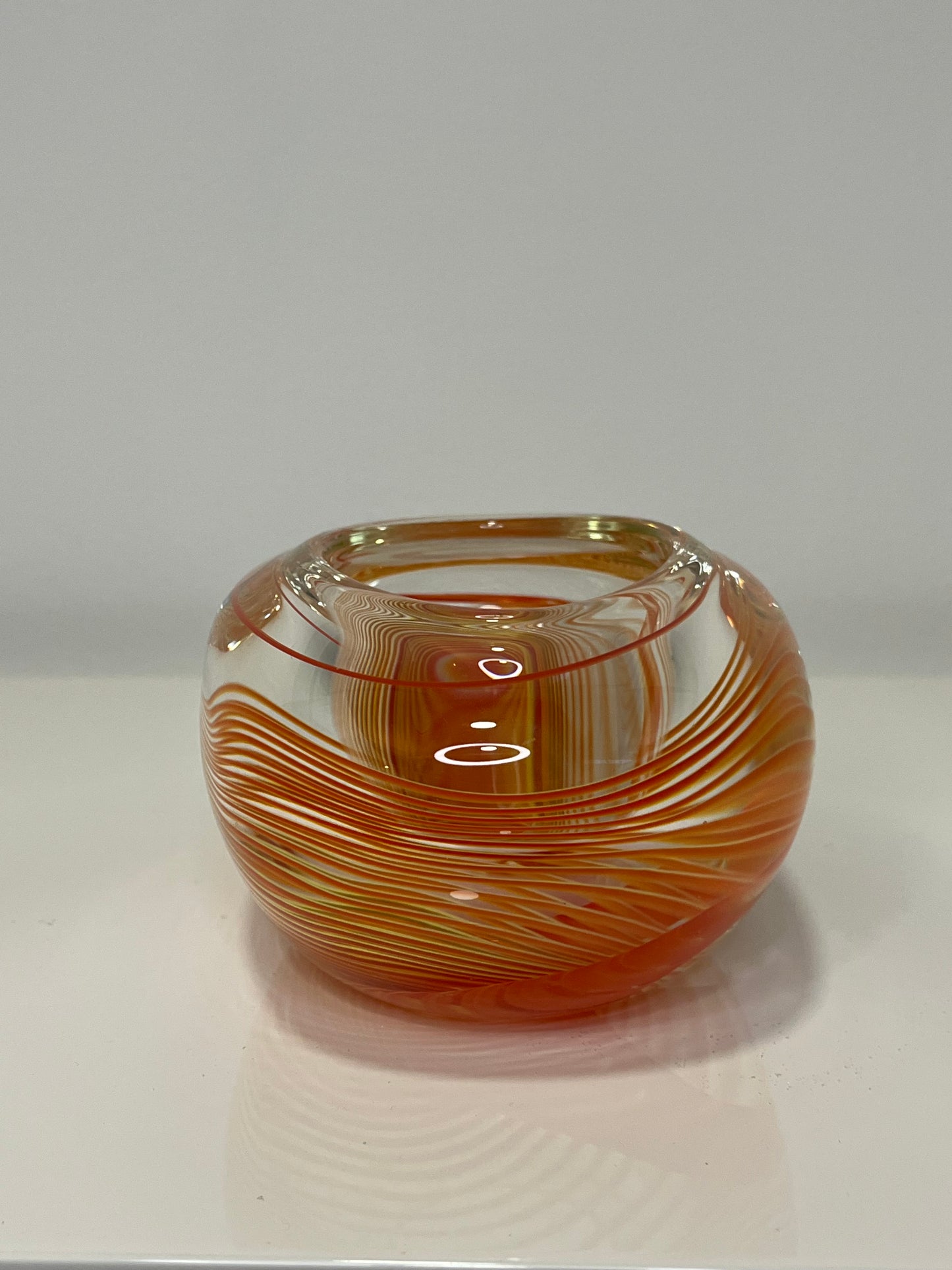 Heavy Art Glass Bowl