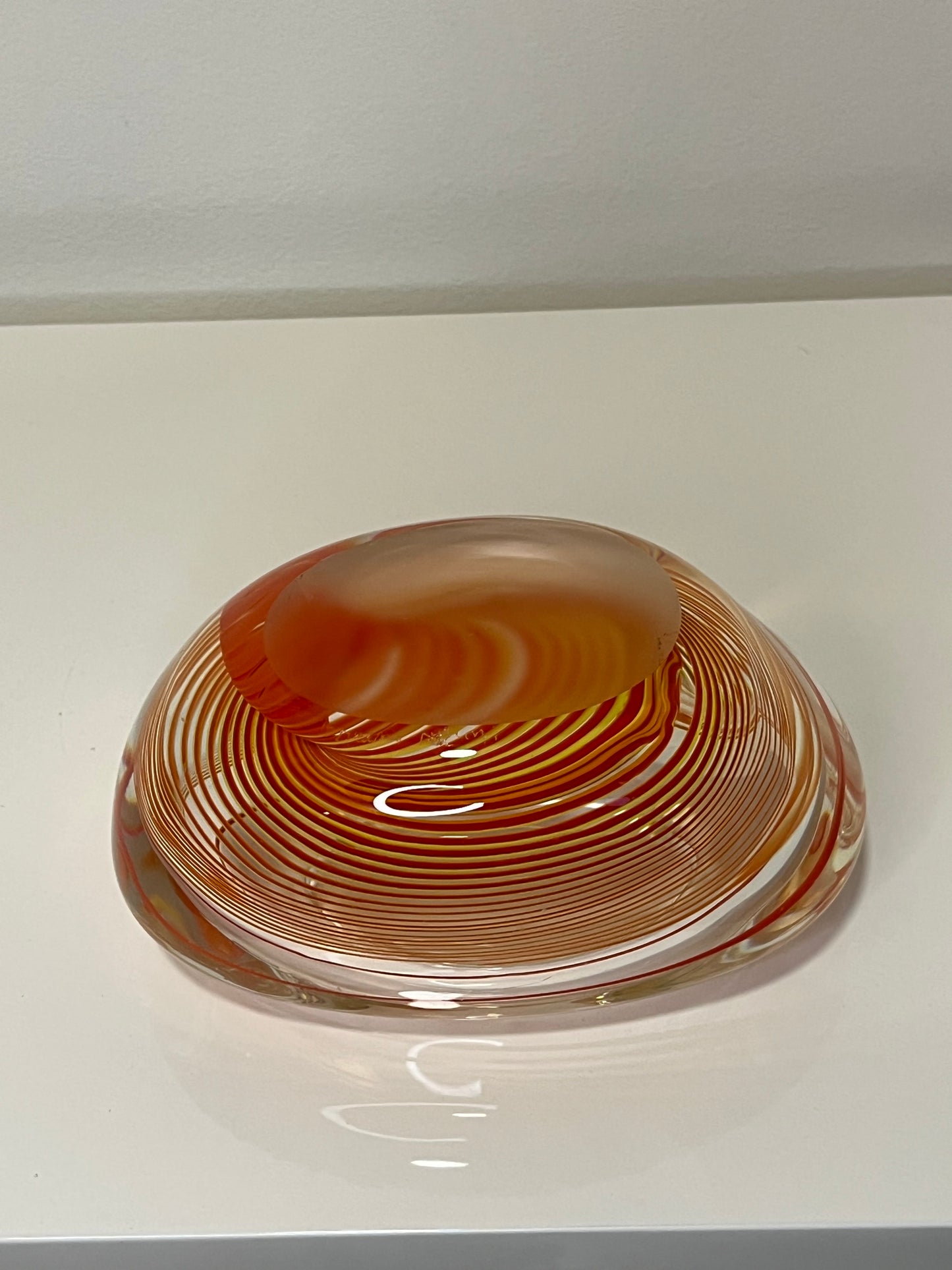 Heavy Art Glass Bowl