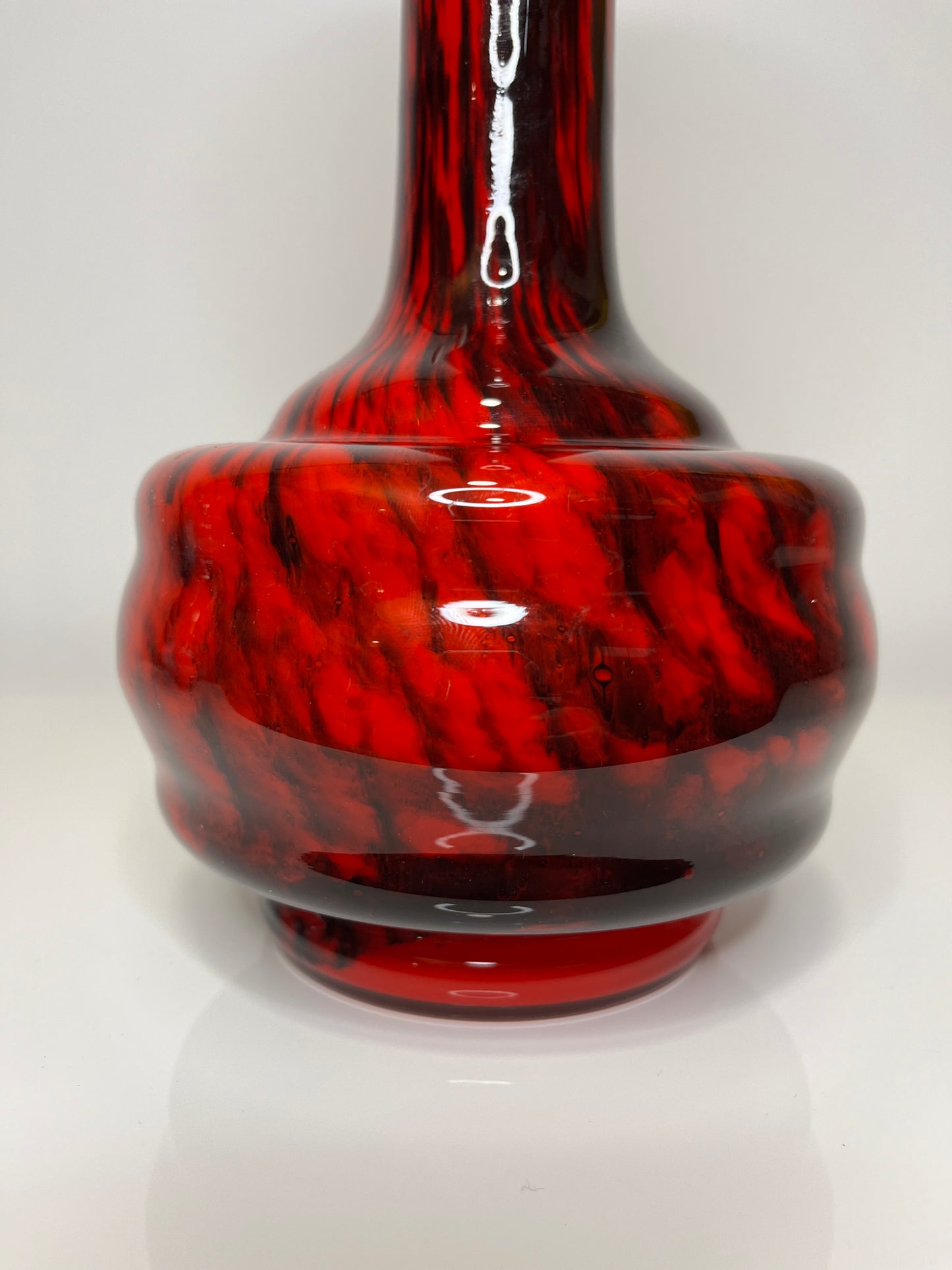 Tall Carlo Moretti Murano Glass Vase