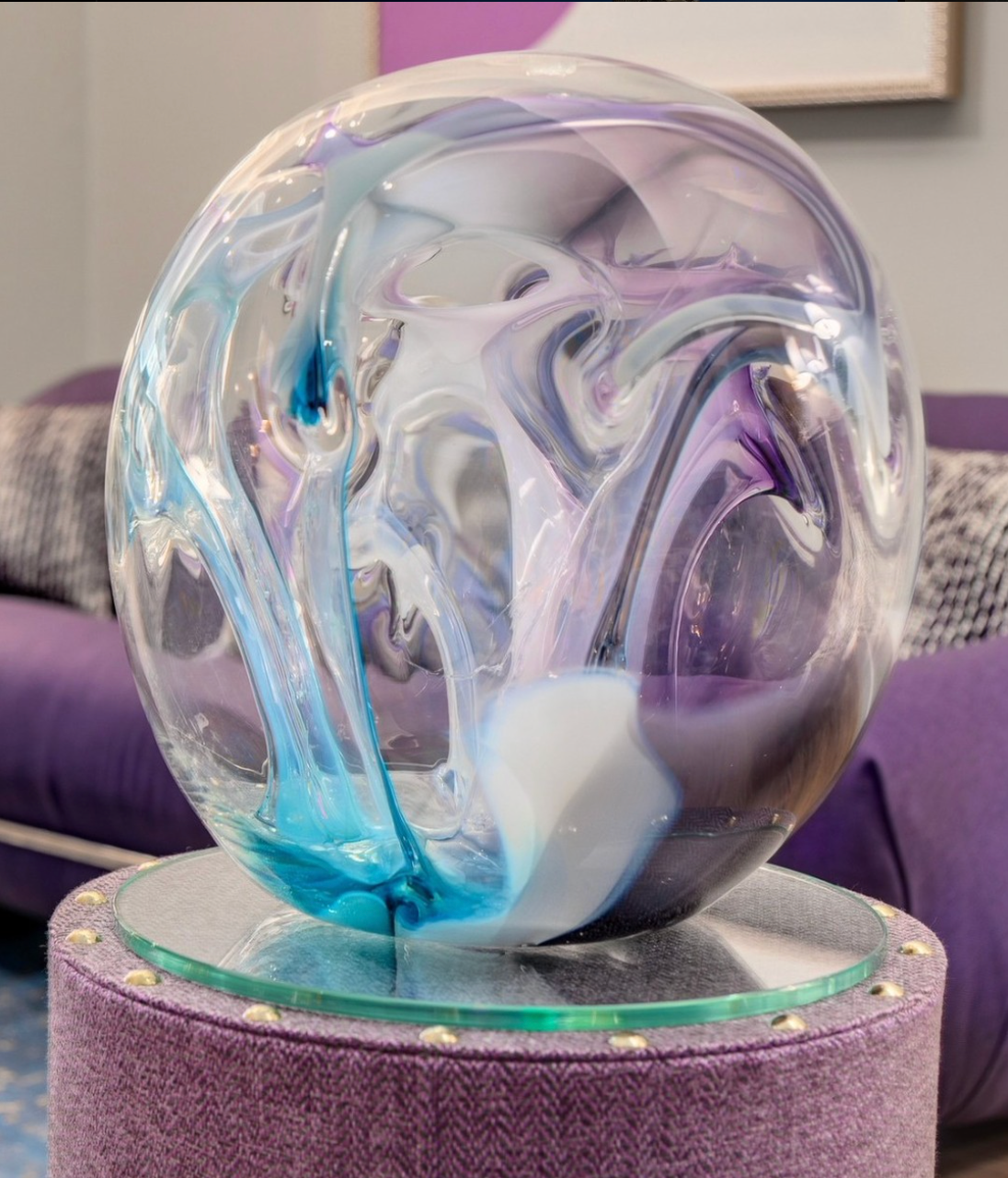 Massive Glass Sphere by Peter 'Paedra' Bramhall